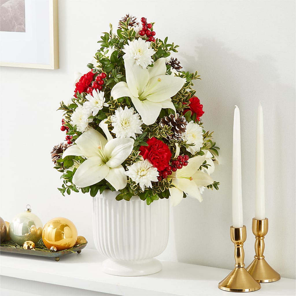Festive Moments Tree –  Micaelas Flowers And Gifts, Tulsa OK