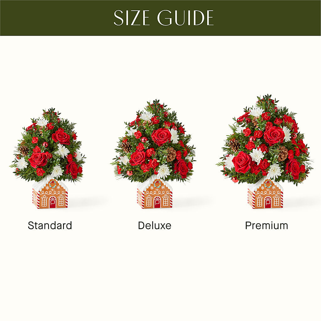 Spiced Gingerbread Tree –  Micaelas Flowers And Gifts, Tulsa OK