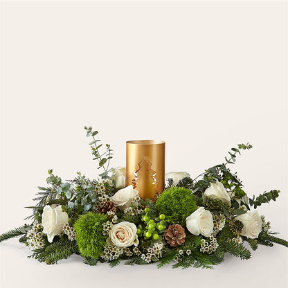 Chestnuts Roasting Centerpiece –  Micaelas Flowers And Gifts, Tulsa OK