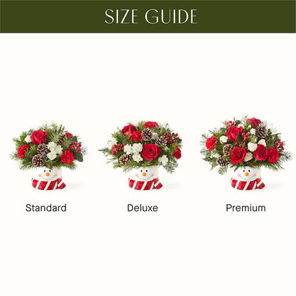 Jolly Snowman Bouquet –  Micaelas Flowers And Gifts, Tulsa OK
