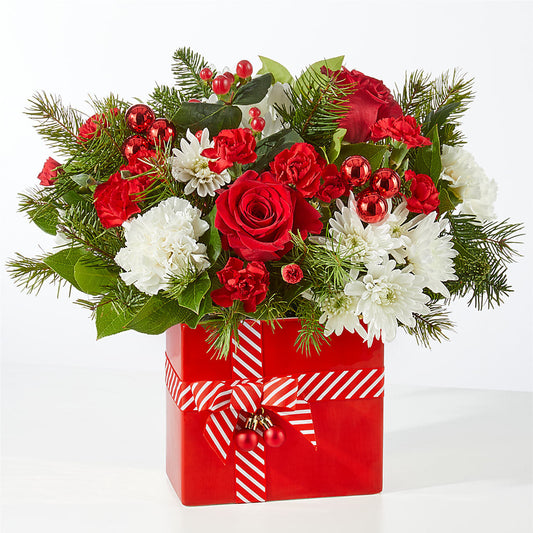 Presents Under the Tree Bouquet –  Micaelas Flowers And Gifts, Tulsa OK