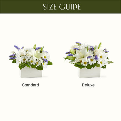 Beyond Blue Box Bouquet –  Micaelas Flowers And Gifts, Tulsa OK