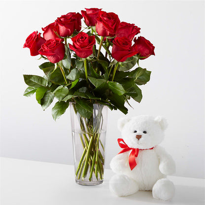 Romantic Long Stem Red Rose Bouquet Bundles –  Micaelas Flowers And Gifts, Tulsa OK