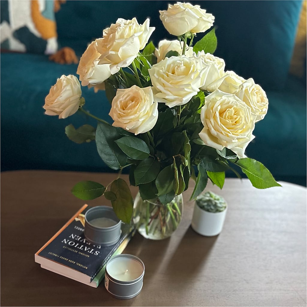 Long Stem Yellow Rose Bouquet –  Micaelas Flowers And Gifts, Tulsa OK