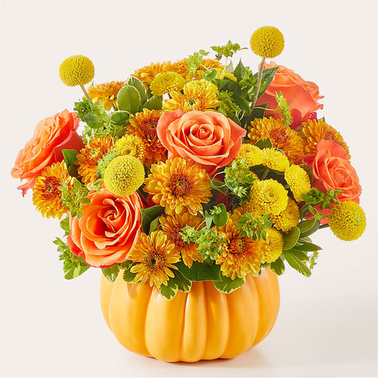 Gourdgeous Pumpkin –  Micaelas Flowers And Gifts, Tulsa OK