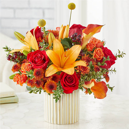 Scarlet Skies Bouquet –  Micaelas Flowers And Gifts, Tulsa OK