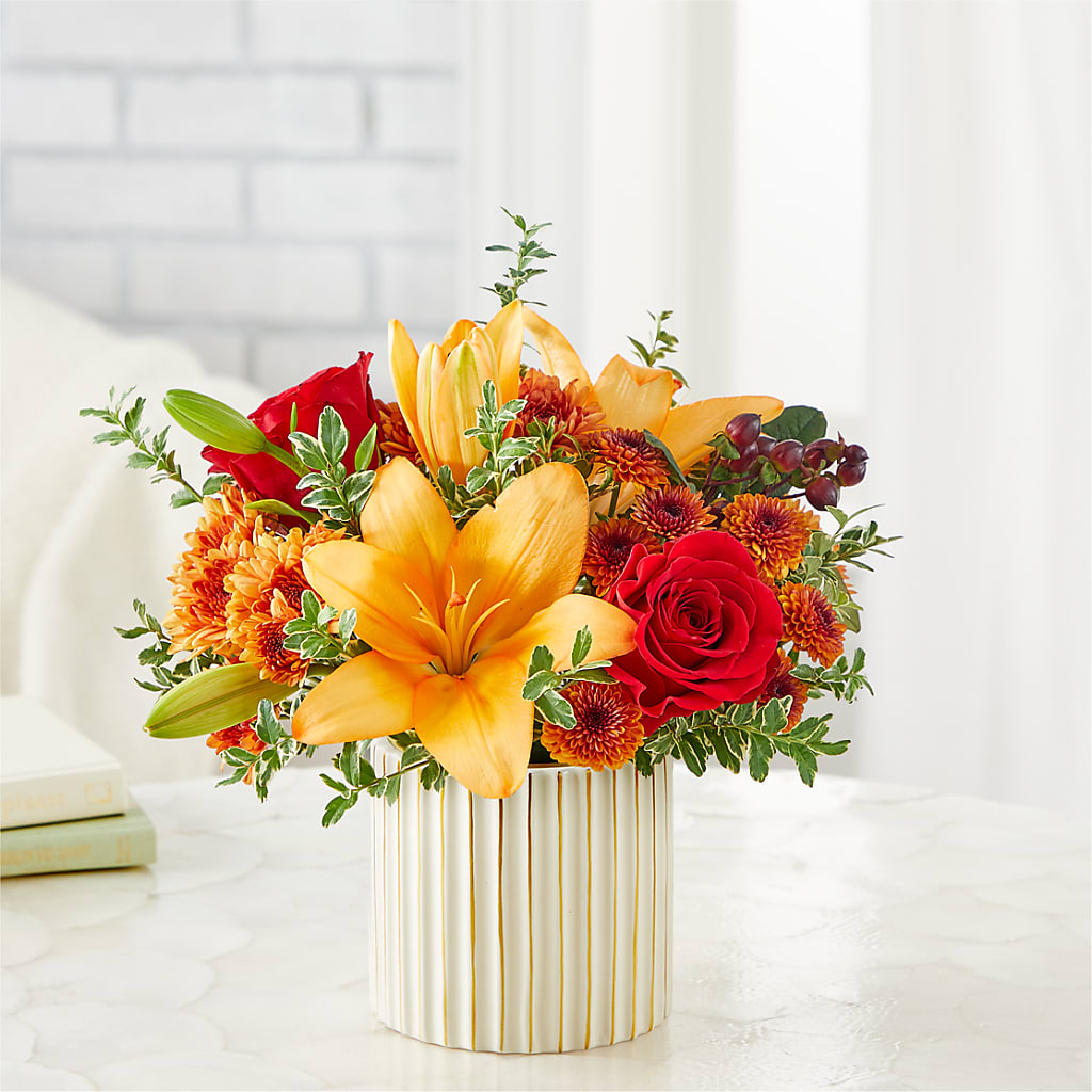 Scarlet Skies Bouquet –  Micaelas Flowers And Gifts, Tulsa OK