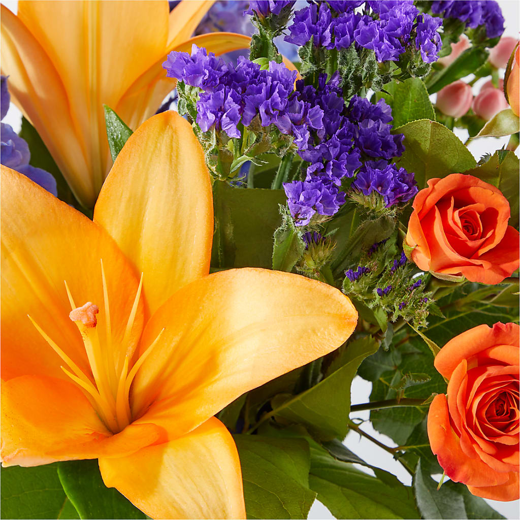 Radiant Citrus Bouquet –  Micaelas Flowers And Gifts, Tulsa OK