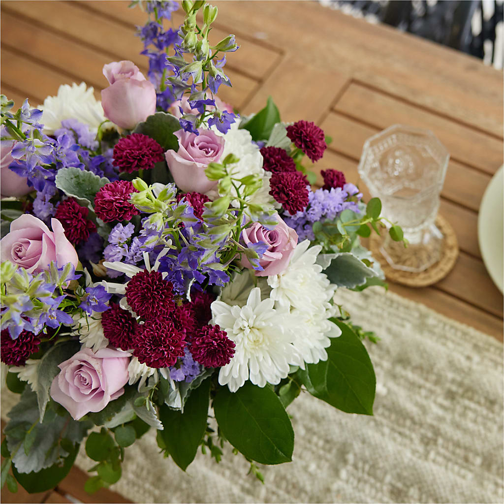 Violet Frost Bouquet –  Micaelas Flowers And Gifts, Tulsa OK