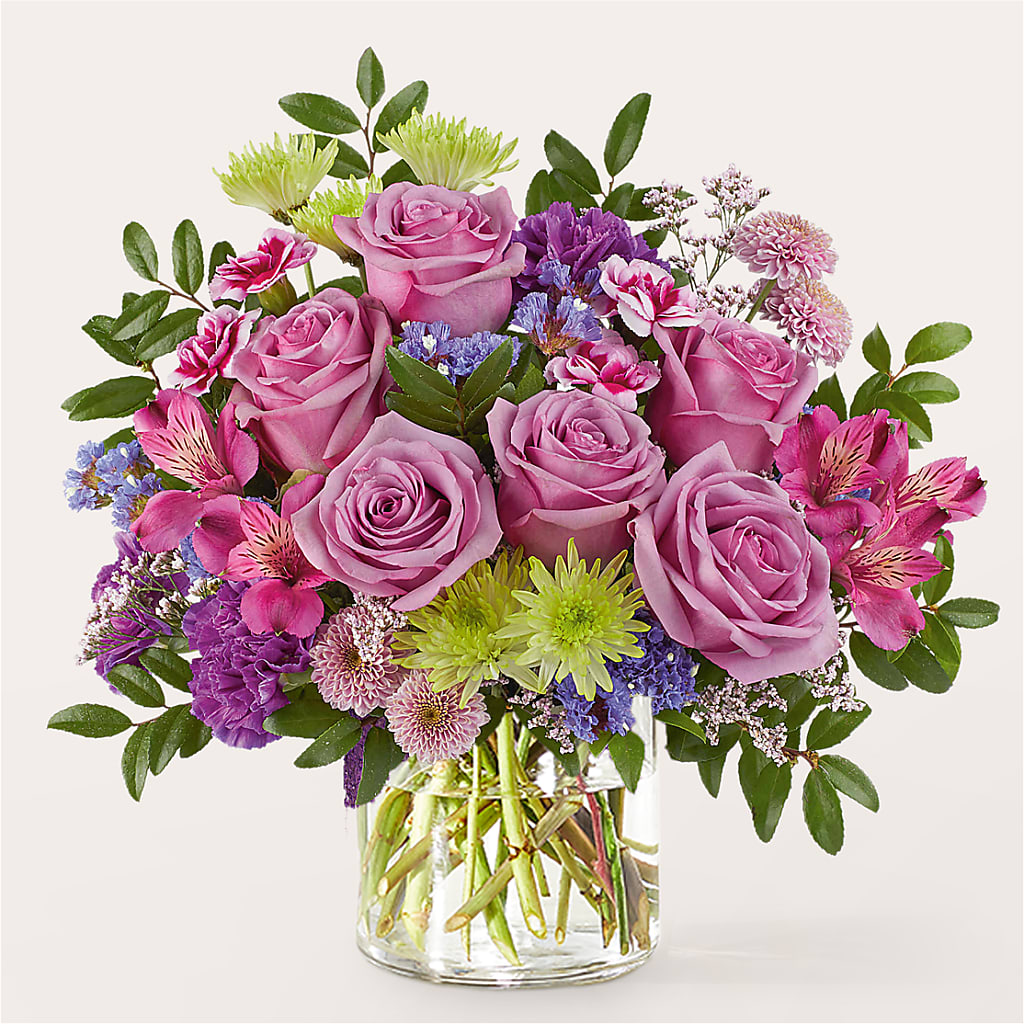 Glass Half Full Bouquet –  Micaelas Flowers And Gifts, Tulsa OK