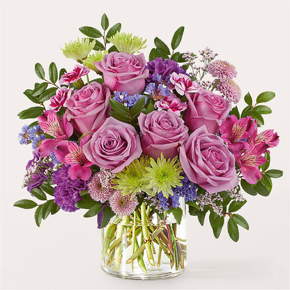 Glass Half Full Bouquet –  Micaelas Flowers And Gifts, Tulsa OK