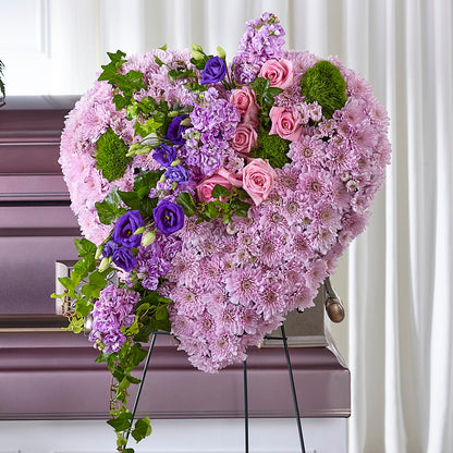 Treasured Love Standing Heart –  Micaelas Flowers And Gifts, Tulsa OK
