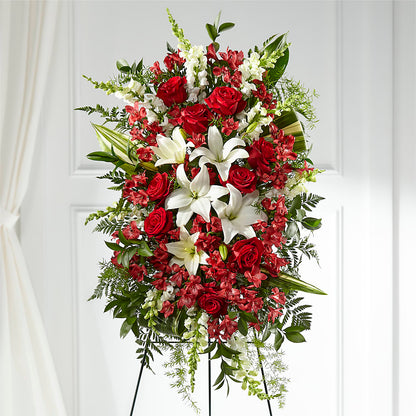 Everlasting Memory Standing Spray –  Micaelas Flowers And Gifts, Tulsa OK