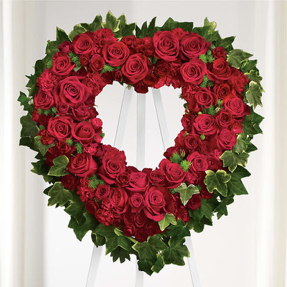 Wholehearted Standing Spray –  Micaelas Flowers And Gifts, Tulsa OK