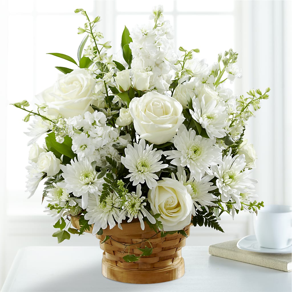 Heartfelt Condolences Arrangement –  Micaelas Flowers And Gifts, Tulsa OK