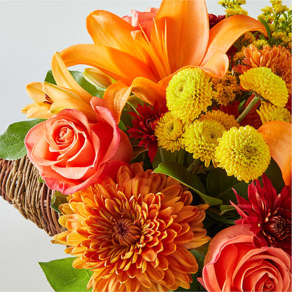 Bouquet of Blessings Cornucopia –  Micaelas Flowers And Gifts, Tulsa OK