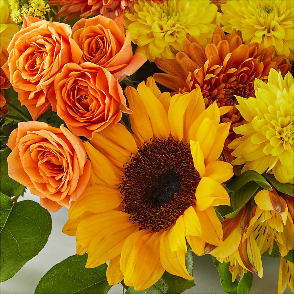 Autumn Harmony Centerpiece –  Micaelas Flowers And Gifts, Tulsa OK