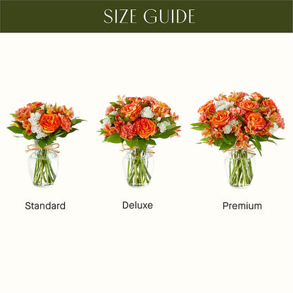 Apricot Glow Bouquet –  Micaelas Flowers And Gifts, Tulsa OK