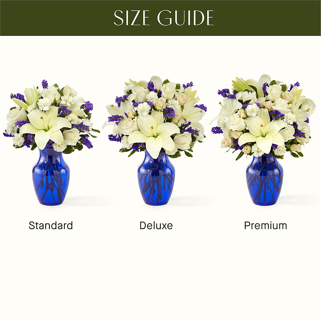 Sapphire Rush Bouquet –  Micaelas Flowers And Gifts, Tulsa OK