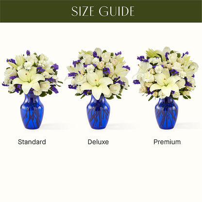 Sapphire Rush Bouquet –  Micaelas Flowers And Gifts, Tulsa OK