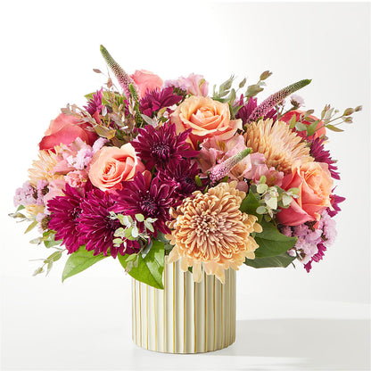 Berry Cobbler Bouquet with Ivory Vase –  Micaelas Flowers And Gifts, Tulsa OK