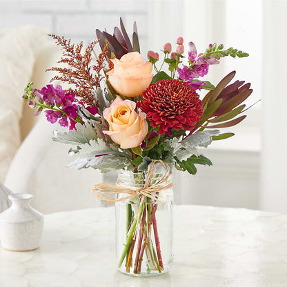 Moody Hues Bouquet –  Micaelas Flowers And Gifts, Tulsa OK