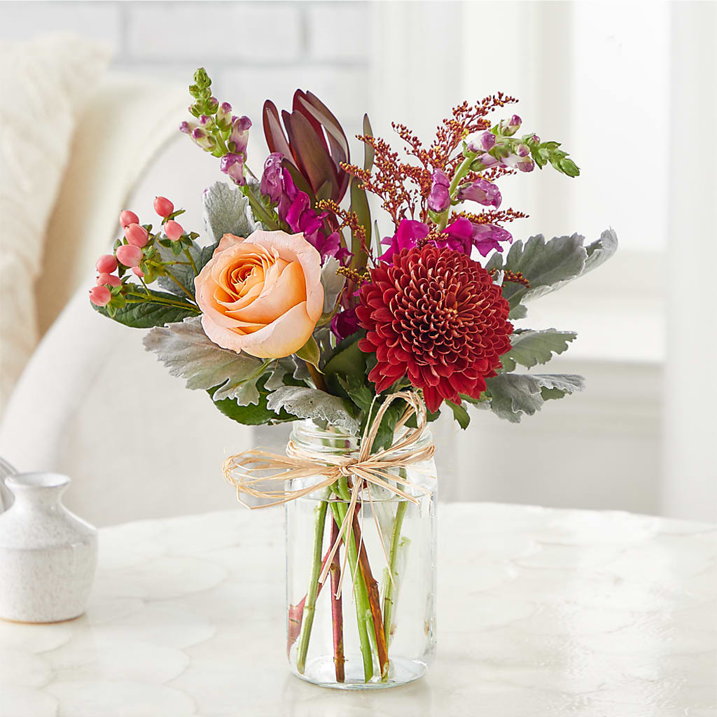 Moody Hues Bouquet –  Micaelas Flowers And Gifts, Tulsa OK