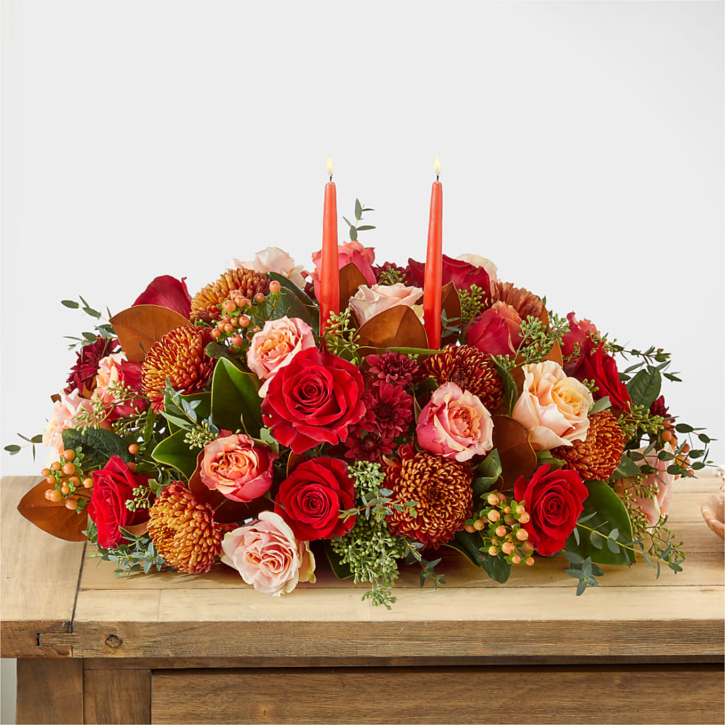Gather Near Centerpiece –  Micaelas Flowers And Gifts, Tulsa OK