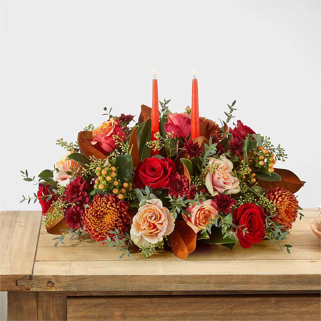 Gather Near Centerpiece –  Micaelas Flowers And Gifts, Tulsa OK