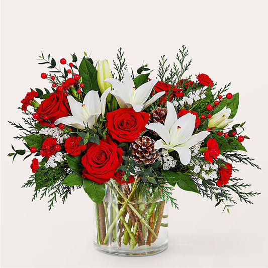 Best in Snow Bouquet –  Micaelas Flowers And Gifts, Tulsa OK