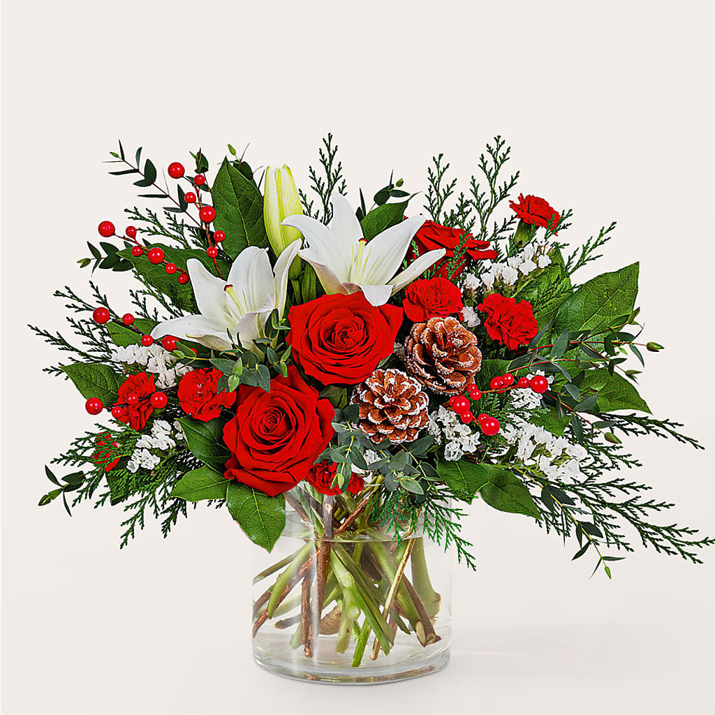 Best in Snow Bouquet –  Micaelas Flowers And Gifts, Tulsa OK