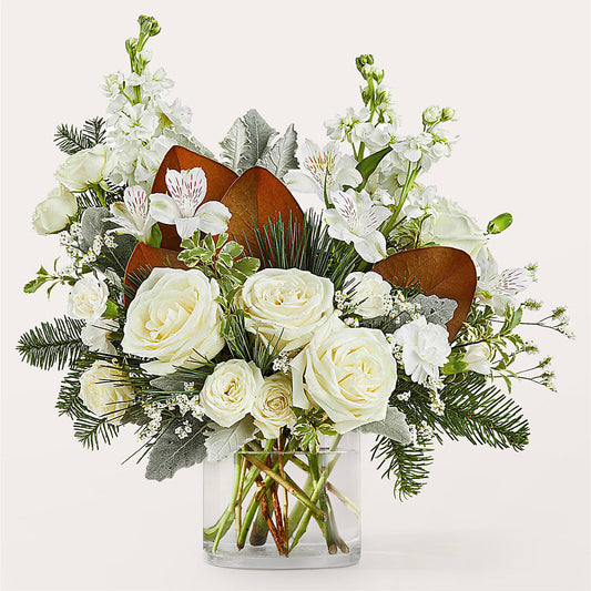 Fresh Snowfall Bouquet –  Micaelas Flowers And Gifts, Tulsa OK