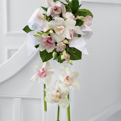 Perfect Entrance Pew Arrangement –  Micaelas Flowers And Gifts, Tulsa OK
