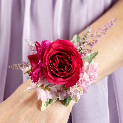 Rose Charm Corsage –  Micaelas Flowers And Gifts, Tulsa OK