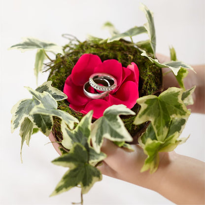 Lila Rose Ring Nest –  Micaelas Flowers And Gifts, Tulsa OK