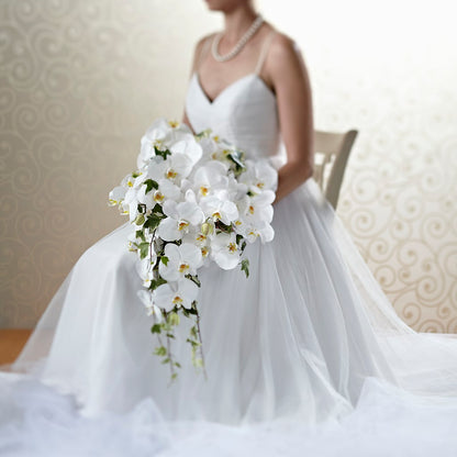 Classic White Bouquet –  Micaelas Flowers And Gifts, Tulsa OK