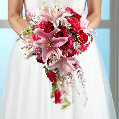 Lily & Rose Bouquet –  Micaelas Flowers And Gifts, Tulsa OK