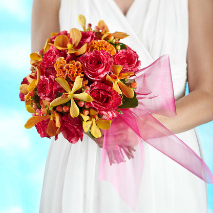 Brilliant Shades of Love Bouquet –  Micaelas Flowers And Gifts, Tulsa OK