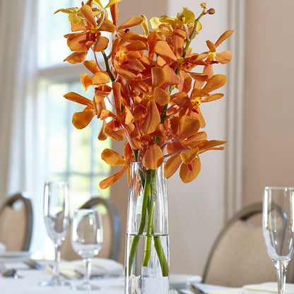 Orange Mokara Bud Vase –  Micaelas Flowers And Gifts, Tulsa OK
