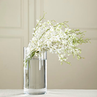 White Dendrobium Bouquet –  Micaelas Flowers And Gifts, Tulsa OK